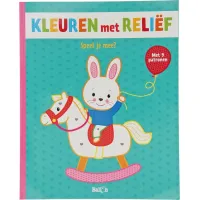 Ballon Kleuren met Relief Hobbelpaard